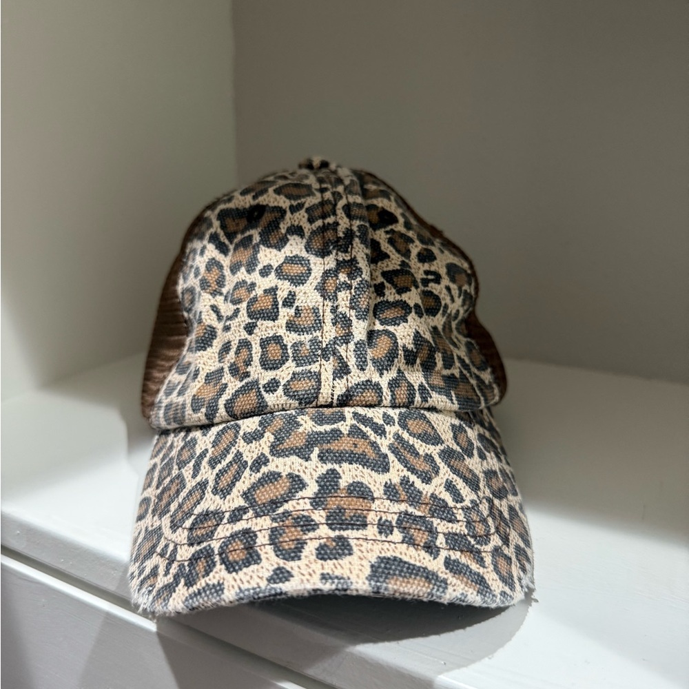 Leopard Print Baseball Cap